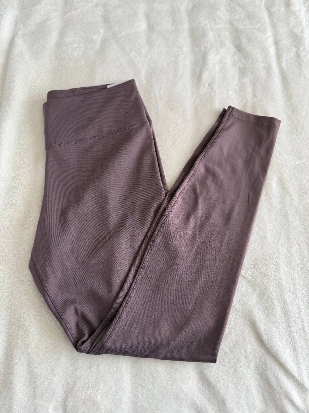 Nike One Dri-FIT Mid Rise Full Length Leggings Mauve Women's M NWT
